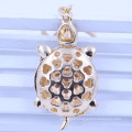 New design pearl animal keychain turtle souvenir